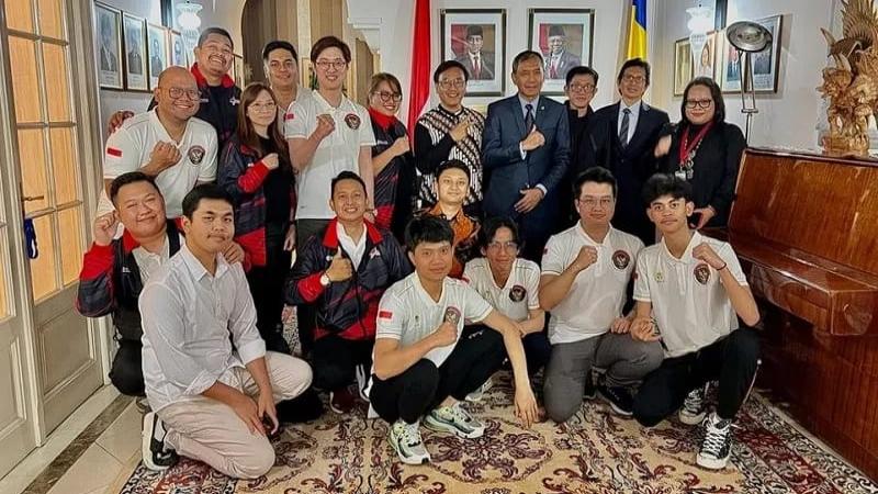 Timnas Indonesia untuk IESF ke-15 Telah Tiba di Rumania