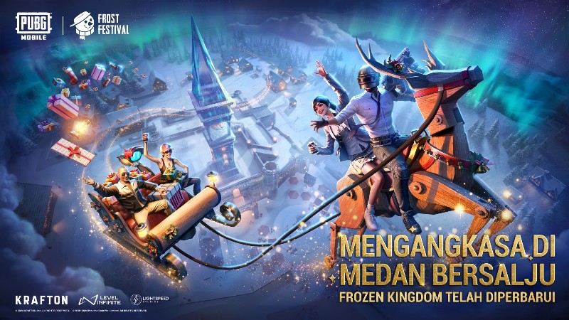 PUBG Mobile Rayakan Event Frost Festival, Bisa Naik Flying Delman Bareng BTR Alice