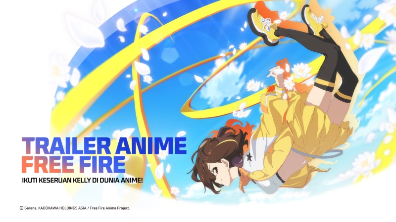 Garena dan KADOKAWA Rilis Teaser Anime Free Fire: Kelly Jadi Tokoh Utama dalam Adaptasi Penuh Aksi
