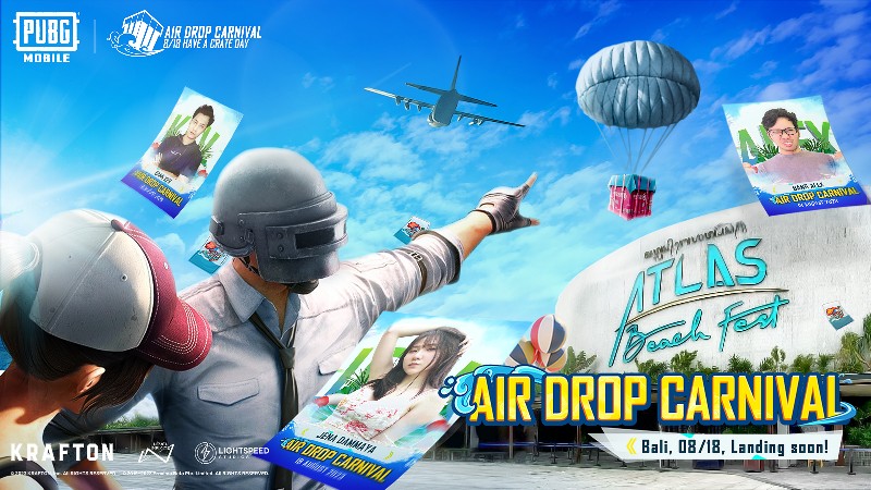 Berburu Air Drop Raksasa PUBGM di Bali, Menangkan Suvenir & UC!