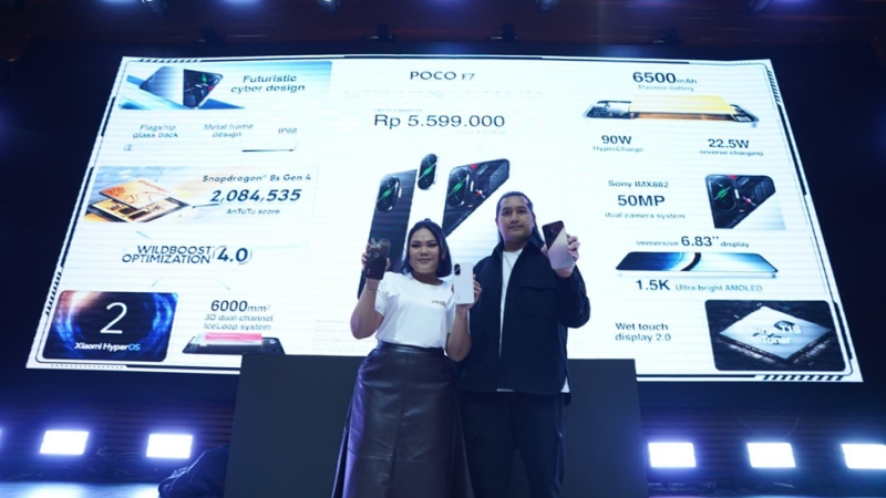 POCO F7 Resmi Rilis 25 Juni 2025: Performa Ekstrem dengan Snapdragon 8s Gen 4