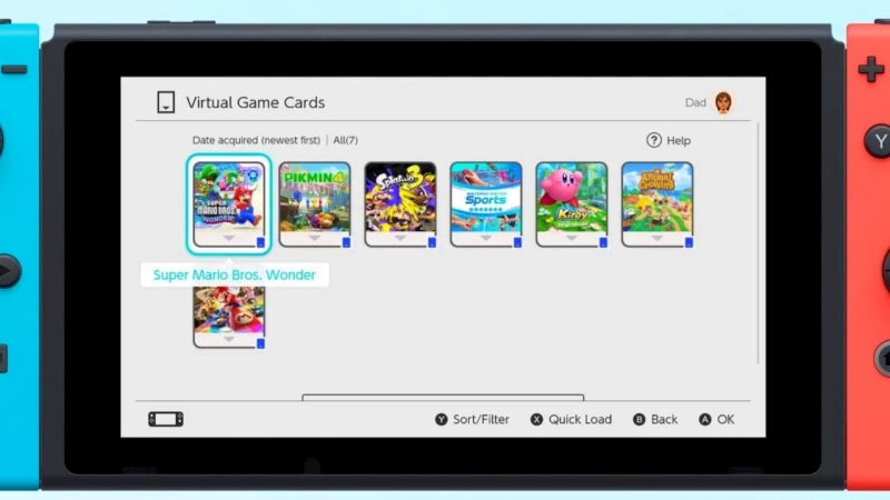 Intip Penjelasan dari 'Virtual Game Card' yang akan Diterapkan di Nintendo Switch