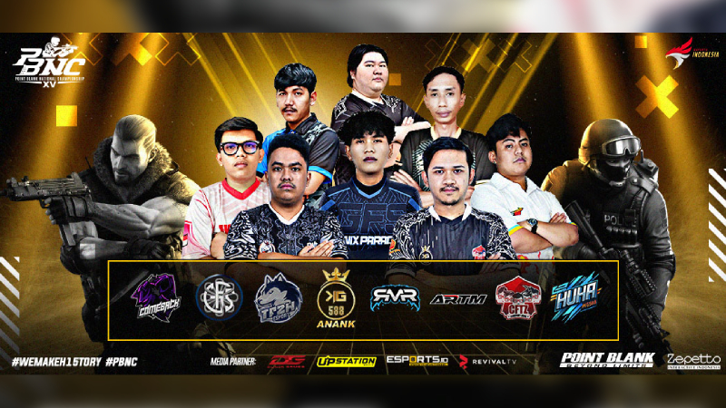 Bracket dan Daftar Tim yang Akan Bertanding di PBNC XV