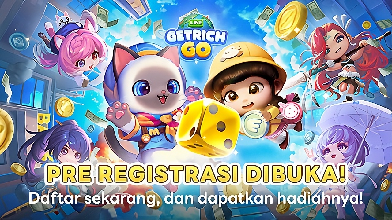 LINE GetRich GO Resmi Dibuka Pra-Registrasi, Hadirkan Format Single-Player Baru