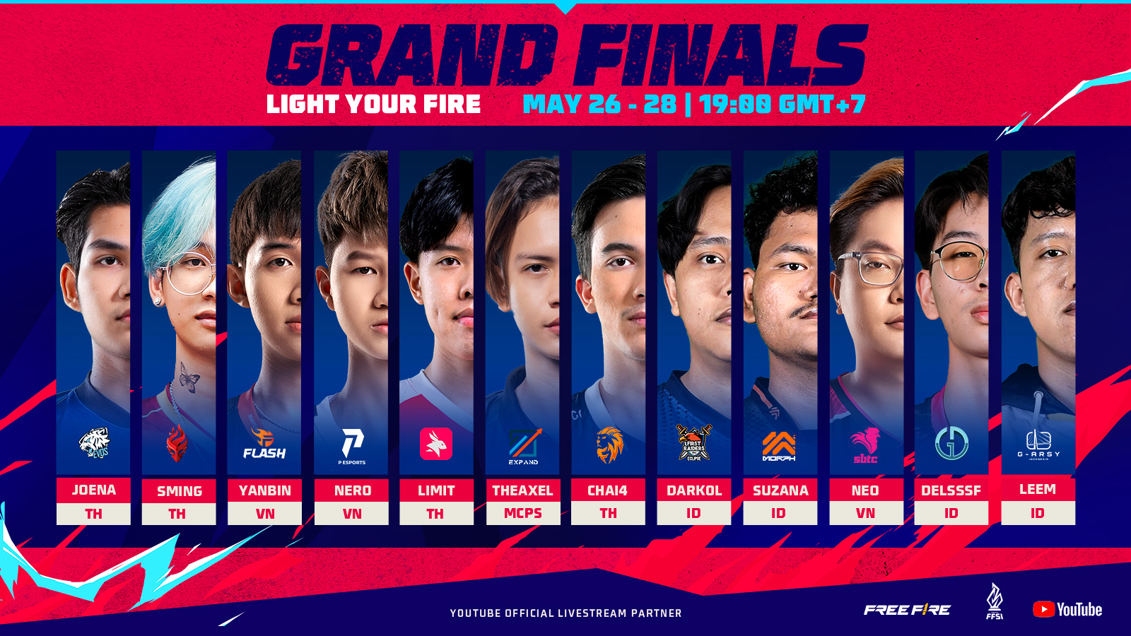 4 Tim Indonesia Cegat Dominasi Thailand di Grand Finals Free Fire SEA Invitational!