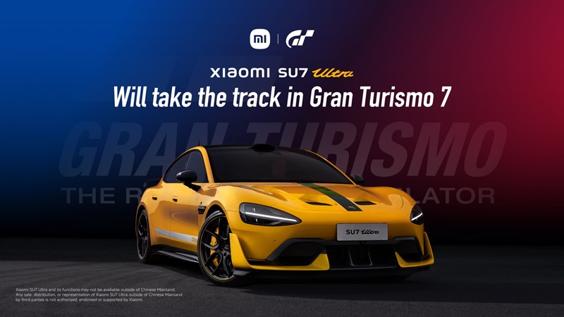 Xiaomi SU7 Ultra Resmi Hadir di Gran Turismo 7