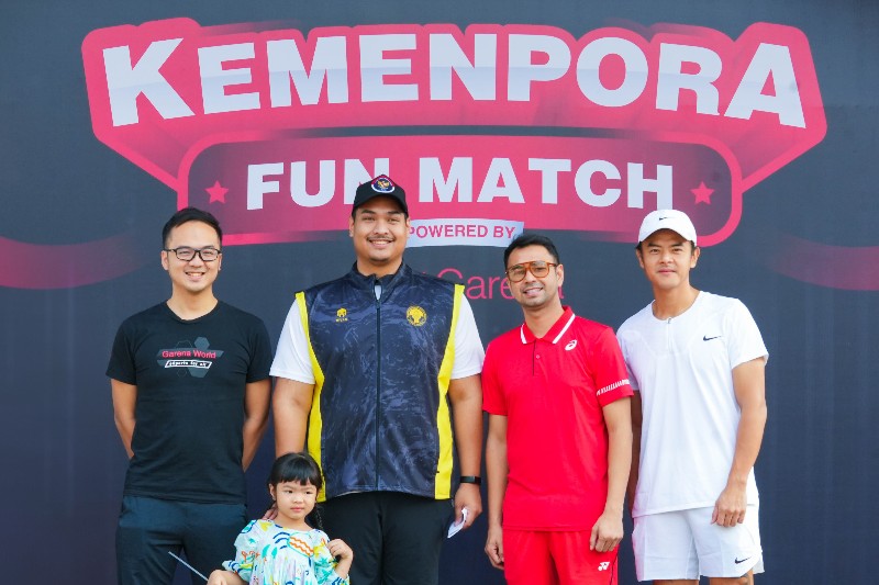 Menpora Tinjau Kegiatan Turnamen Free Fire Pelajar di Kemenpora Fun Match