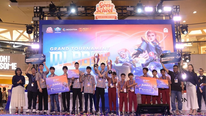 MLBB Goes to School Grand Tournament Resmi Berakhir, Perkuat Ekosistem Esports Berbasis Pendidikan di Tanah Air