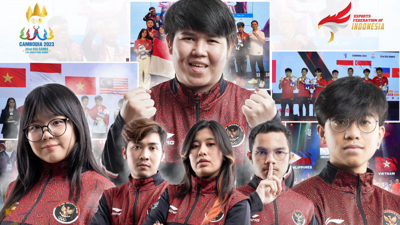 Indonesia Juara Umum Cabor Esports SEA Games ke-32 Kamboja 2023!
