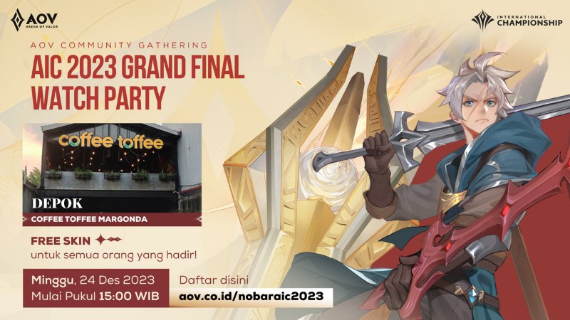 Partai Puncak AIC 2023 Segera Dimulai, Ini Tanggal Mainnya!