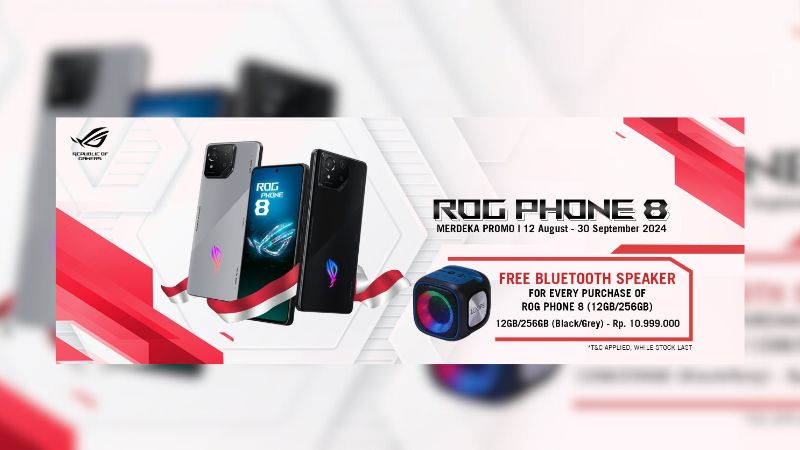 Spesial Hari Kemerdekaan Indonesia, ROG Phone 8 dan Zenfone 11 Ultra Hadirkan Promo Khusus!