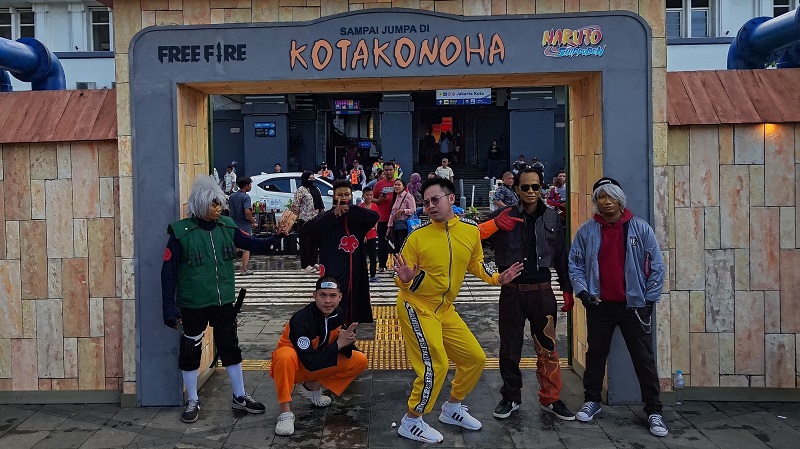 Free Fire x Naruto Hadir di Kota Tua, Duel Cellos vs Medy Renaldy Jadi Pusat Perhatian!