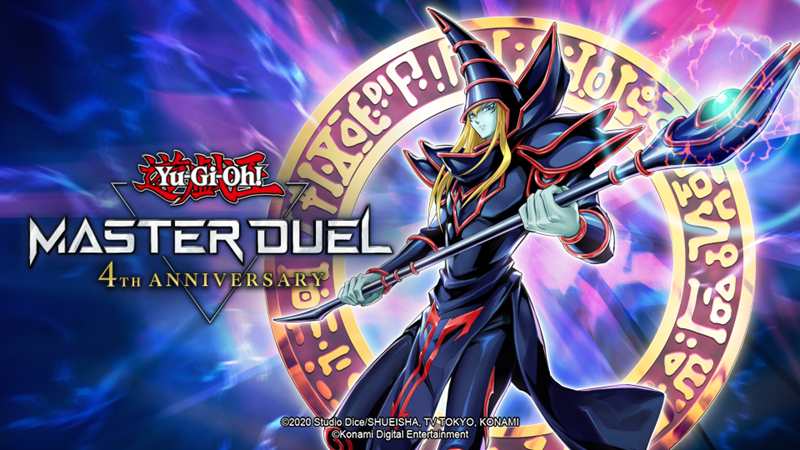 Yu-Gi-Oh! MASTER DUEL Rayakan Ulang Tahun ke-4, Dark Magician Hadir dengan Alternative Art Eksklusif