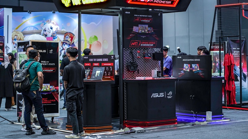ASUS ROG Meriahkan HoYo FEST 2025 di Surabaya: Gaming Lebih Seru dengan Teknologi Terkini