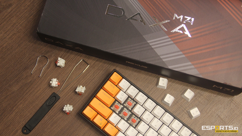 [Review] DAXA M71 Pro, Mechanical Keyboard Minimalis yang Powerful!