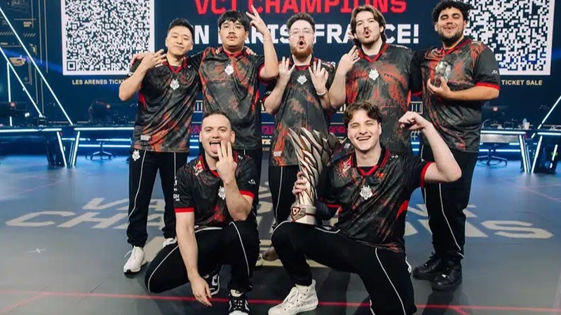 G2 Esports Puncaki Global Power Rankings VALORANT 2025, Paper Rex dan RRQ Masuk Tiga Besar