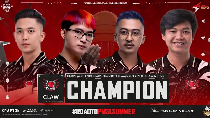 Gemilang di PMNC ID Summer 2025, Claw Slayers & GLU Squad Lolos ke PMSL SEA Summer 2025!