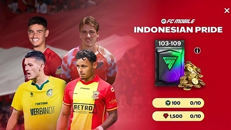 EA SPORTS FC Mobile Hadirkan Pack “Indonesian Pride”, Wajib Punya!