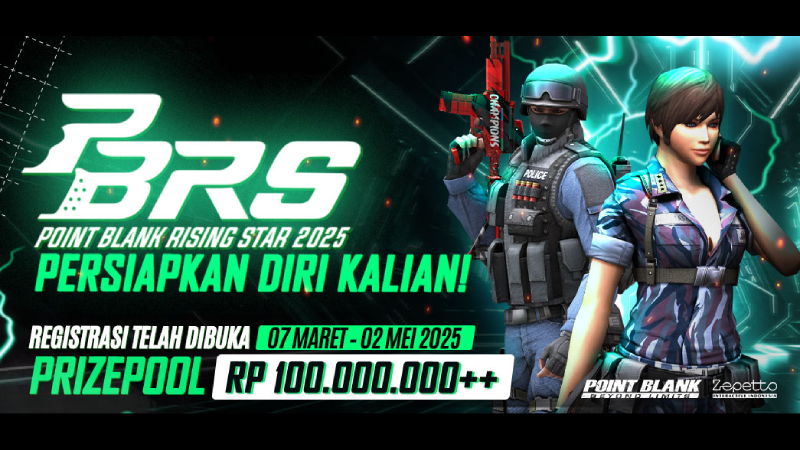 Point Blank Rising Star 2025 Hadir di 16 Kota dengan Total Prize Pool Lebih dari 100 Juta!