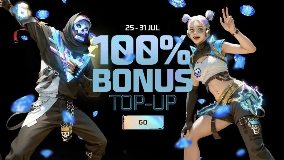 Leaker Ungkap Acara Top-Up Bonus 100% Free Fire