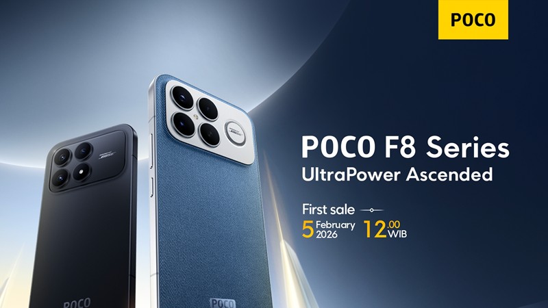 POCO F8 Series Resmi Hadir di Indonesia, Ini Spesifikasi Lengkap dan Harganya!