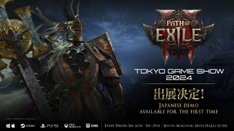 Jangan Lewatkan Kesempatan Main Path of Exile 2 di Tokyo Games Show 2024!