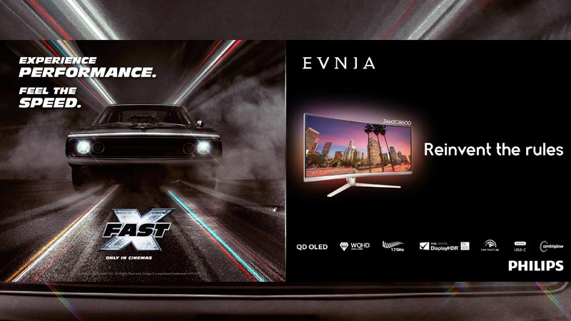 Kolaborasi Philips Evnia x Universal Pictures Bikin Fast X Makin Seru!