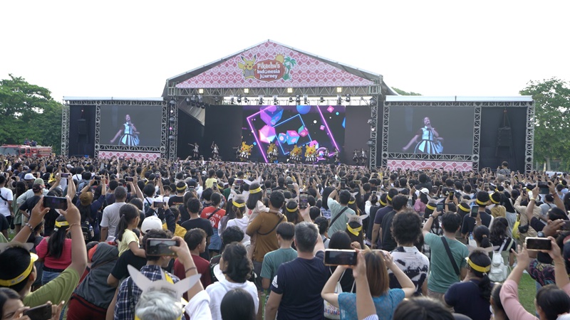 Antusias Penggemar di Event Pikachu's Indonesia Journey, Tiket In-Game Pokemon GO Laris Manis.