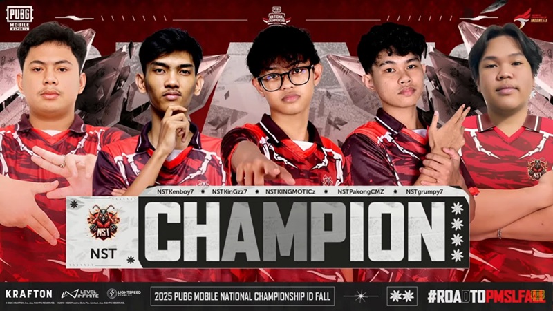 NST Genoth Juara 2025 PMNC ID Fall, Siap Tembus PMSL SEA dan PMGC Thailand