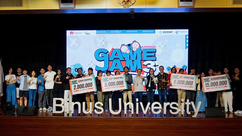 Garena Game Jam 3 Resmi Selesai, Lahirkan 37 Game Kreatif dari Talenta Muda Indonesia