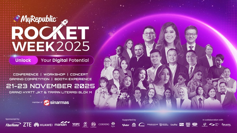 MyRepublic Indonesia Gelar MyRepublic Rocket Week 2025: Meroketkan Inovasi Digital