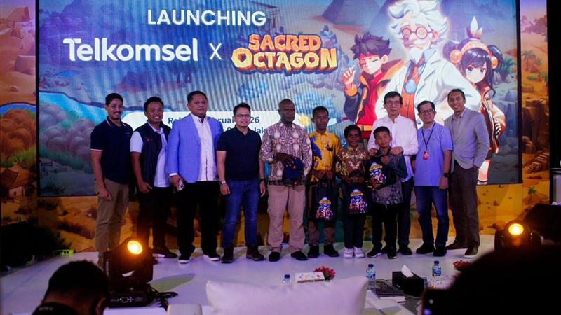 Telkomsel x Sacred Octagon Resmi Hadir, Edu-Games Matematika Interaktif untuk Anak