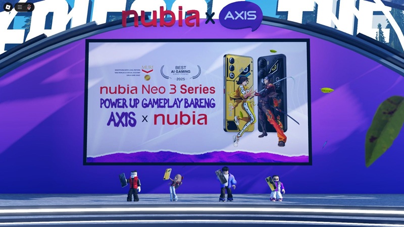 nubia Indonesia dan AXIS Hadirkan Neo 3 Series × AXIS Special Package!