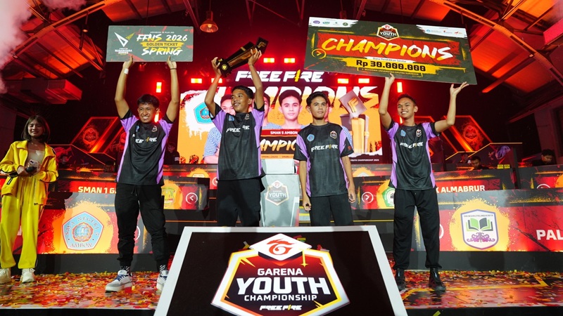 SMAN 5 Ambon Juara GYC 2025 Free Fire, Talenta Baru Esports Pelajar Indonesia