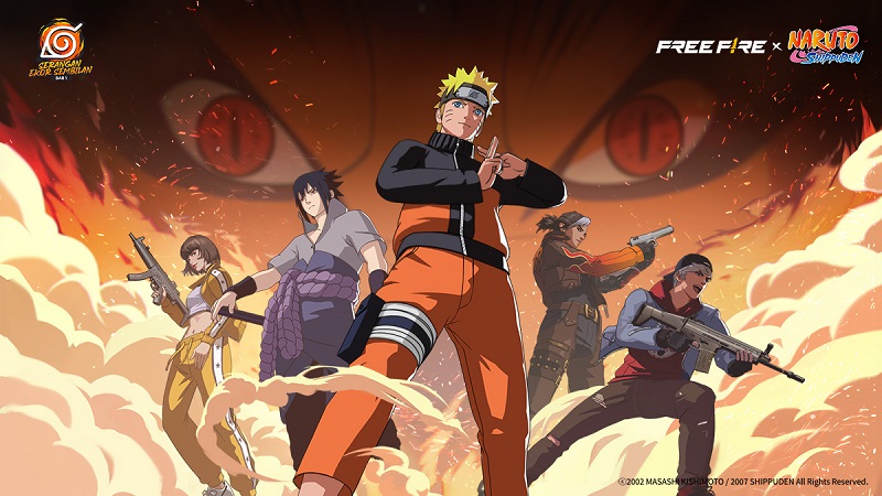 Tinggal Menghitung Hari, Kolaborasi Epik Free Fire x NARUTO SHIPPUDEN Segera Dimulai!