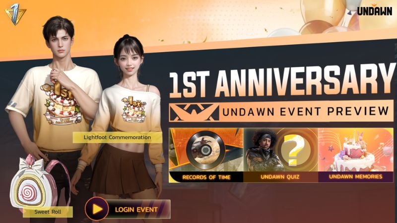 Rangkaian Ulang Tahun Pertama Garena Undawn Dimulai! Saatnya Berpesta dengan Beragam Hadiah