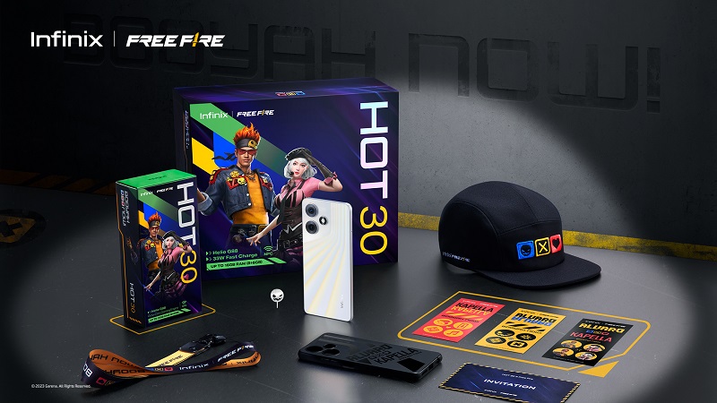 Kolaborasi dengan Free Fire, HP Gaming Infinix Hot 30 Dijual 1,8 Jutaan Rupiah!