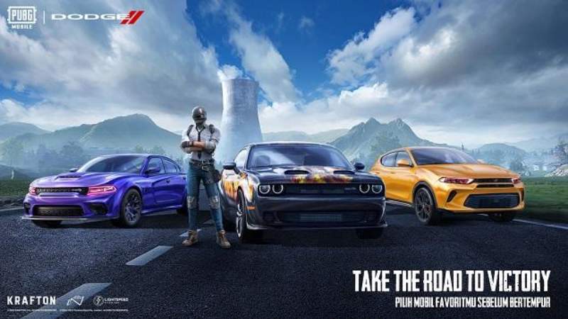 PUBG Mobile Umumkan Kolaborasi dengan Muscle Car Amrik, Dodge!