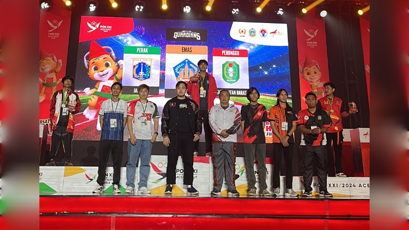 Bali Jadi Juara Game Battle of Guardians di PON Aceh-Sumut XXI 2024!
