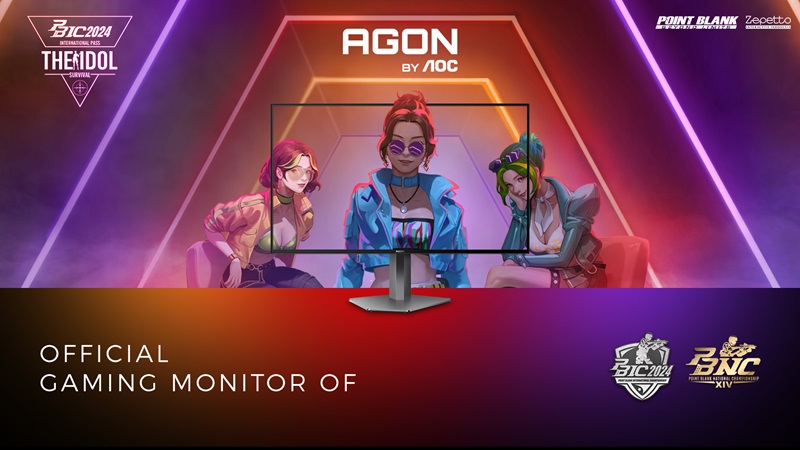 AGON by AOC Bersama Point Blank: Monitor Resmi untuk PBIC 2024