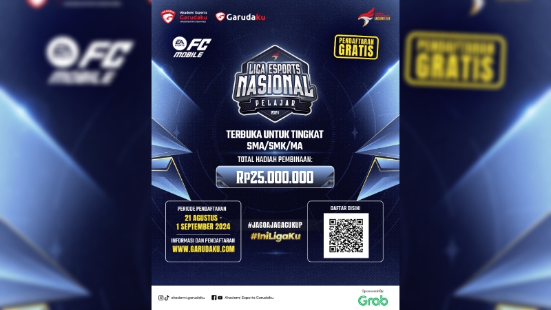 EA FC Mobile Resmi Bergabung di Liga Esports Nasional 2024, Beri Sorotan untuk Pemain Tingkat Pelajar
