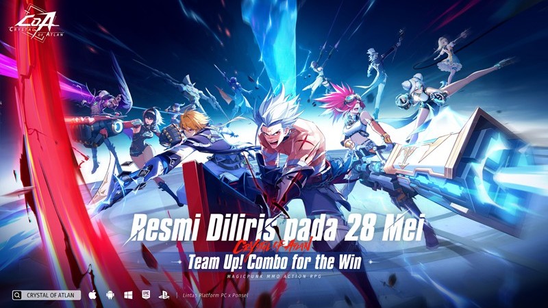 Crystal of Atlan Akan Rilis Global pada 28 Mei!