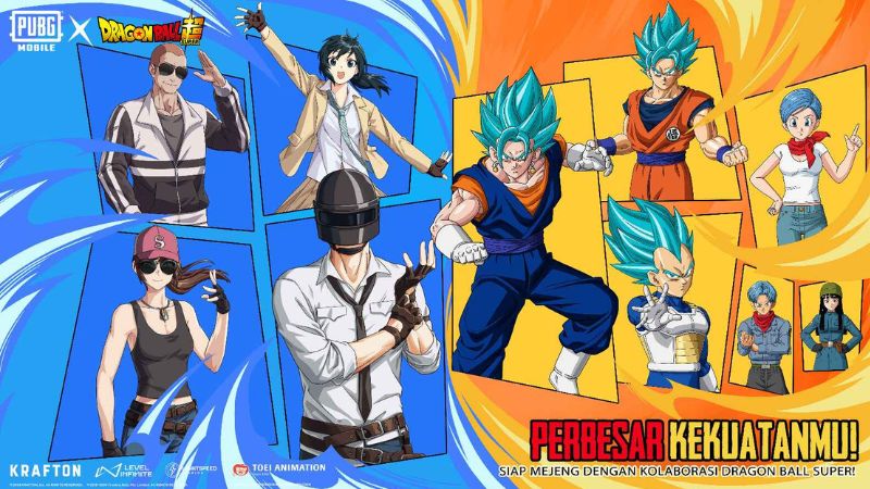Sensasi Anime Global Dragon Ball Super Bergabung dengan PUBG Mobile dalam Kolaborasi Terbaru