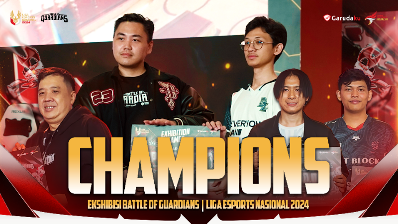 Grand Final Battle of Guardians di LEN 2024, DizzyW Rebut Juara dengan Epic Comeback!