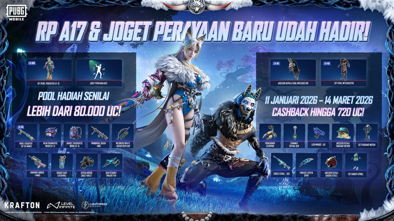 PUBG MOBILE Rilis Royale Pass Ace 17 Nature Spell di Update 4.2