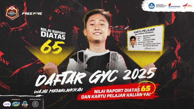 Garena Youth Championship 2025: Turnamen Esports Pelajar Berhadiah Beasiswa Rp21 Miliar Kembali Digelar