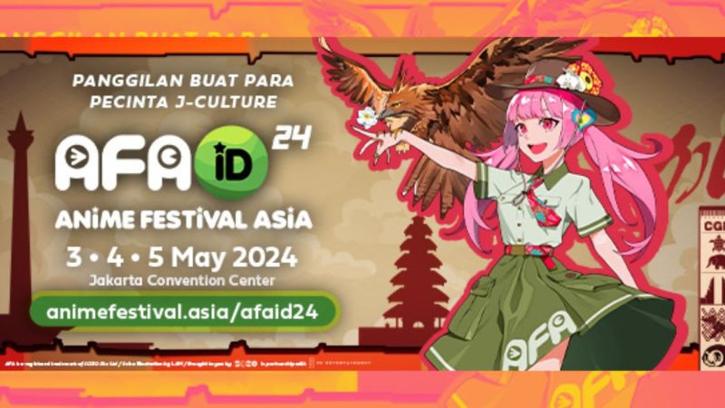 Hari Pertama AFA ID 2024 Disambut Antusias oleh Wibu