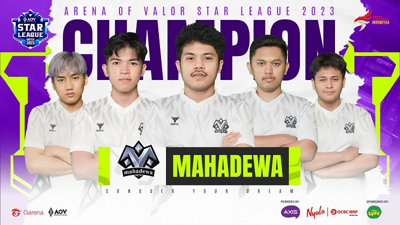 Juarai Arena of Valor Star League 2023, Mahadewa Berangkat ke AIC 2023