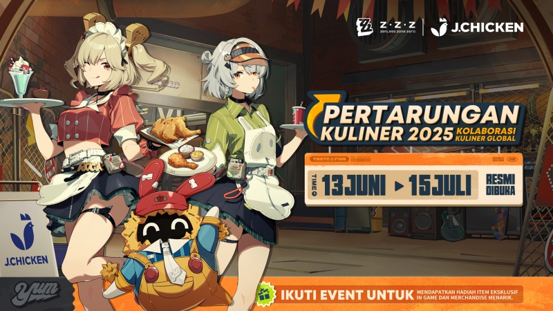 Operation Yum, Kolaborasi Unik antara Zenless Zone Zero dengan J.Chicken Hadir pada Juni 2025