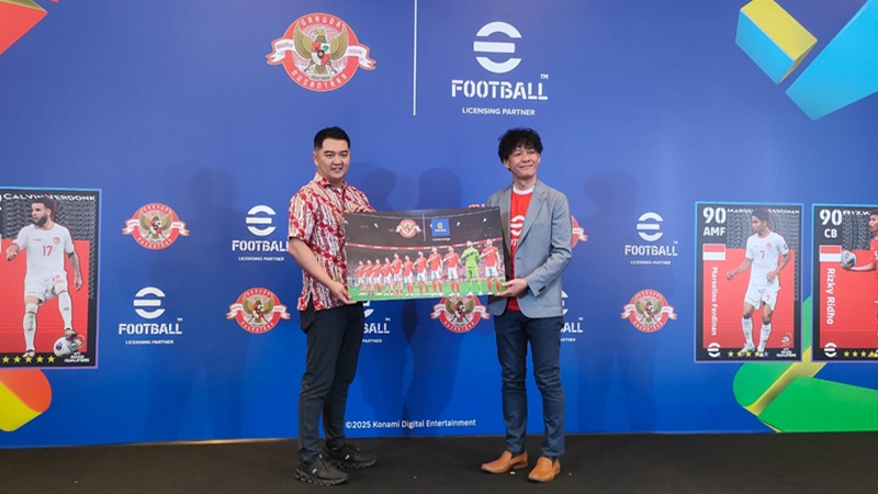 Kemitraan Lisensi PSSI x KONAMI Resmi Hadirkan Timnas Indonesia di Game eFootball